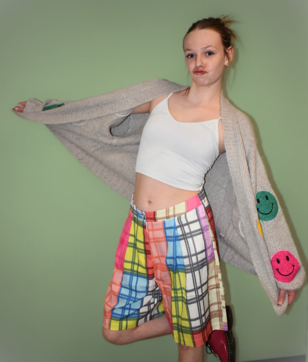 Bring Joy Plaid Shorts