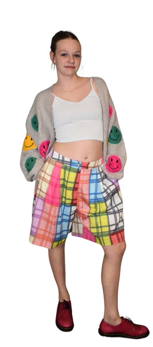 Bring Joy Plaid Shorts